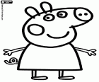 Das kleine Schwein Peppa Pig ist die Hauptfigur der Abenteuer