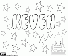 Keven, Namen für jungen gälischen Ursprungs. Keven ist eine Variante von Kevin, andere Varianten sind Kevyn und Kevan