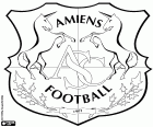 Logo von Amiens Sporting Club, Fußballklub mit Sitz in Amiens, Stadt der Picardie im Norden Frankreichs