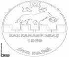 Logo der Kahramanmaraş Spor Kulübü, Kahramanmaraşspor, Fußballverein in Kahramanmaraş, Stadt im zentralen südlich der Türkei