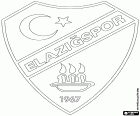 Emblem von Elazig Spor Kulübü, bekannt als Elazığspor, Fußballverein mit Sitz in Elazığ, City Ost-Anatolien und Hauptstadt der gleichnamigen Provinz