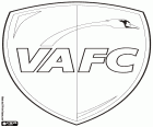 Emblem von Valenciennes Football Club, VAFC, Fußballverein in Valenciennes, Stadt im Norden Frankreichs nahe der Grenze zu Belgien
