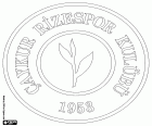 Logo der Çaykur Rizespor Kulübü, Çaykur Rize Spor Kulübü Sportverein von Rize, Küstenstadt in der östlichen Schwarzmeerregion und Hauptstadt der gleichnamigen Provinz
