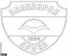 Emblem von Adana Spor Kulübü, Adanaspor, Fußballverein in Adana, große Stadt der südlichen Anatolien und Hauptstadt der Provinz Adana