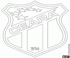 Logo von Ceará Sporting Club, Fußball-Club von Fortaleza, touristische Stadt in der Nordost-Region und Hauptstadt des Bundesstaates Ceará in Brasilien