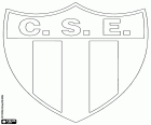 Emblem der Club Sportivo Estudiantes, Fußballverein in San Luis, Stadt in der Mitte von Argentinien und Hauptstadt der gleichnamigen Provinz