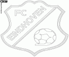 Emblem der Football Club Eindhoven, ein Fußballverein in Eindhoven, die fünftgrößte Stadt in den Niederlanden in der Provinz Nord-Brabant im Süden des Landes