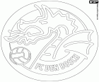 Emblem des Football Club Den Bosch, Fußballverein in's-Hertogenbosch,'s-Hertogenbosch amtliche Bezeichnung in Niederländisch, Stadt im Süden der Niederlande und Hauptstadt der Provinz Nord-Brabant
