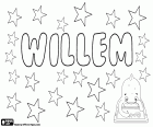 Willem, Namen für Jungen in den Niederlanden, Name des germanischen Ursprungs, abgeleitet von Willhelm