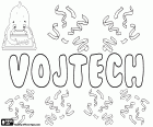 Vojtech, männlicher Vorname slawischer Herkunft. Adalbert, Namen für Jungen sehr beliebt in der Tschechischen Republik. Vojtech, slowakischen Namen für jungen
