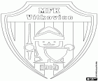 Logo der MFK Vítkovice, Fußballverein in Witkowitz, Verwaltungsbezirk der Stadt Ostrava, der Hauptstadt der Mährisch-Schlesischen Region im Nordosten der Tschechischen Republik