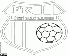 Emblem der FK Ústí Nad Labem, Fußballverein in Ústí Nad Labem, Stadt im Nordwesten der Tschechischen Republik und die Hauptstadt der gleichnamigen region