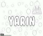 Yarin, Name hebräischen Ursprungs für Jungen. Yarin ist auch ein Name für Mädchen sehr beliebt in der Drusen in Israel