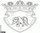 Logo der Futebol Clube Penafiel, Fußballverein in Peñafiel, Stadt im Bezirk von Porto in der nördlichen Region von Portugal