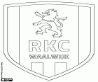 Logo von Rooms Katholieke Combinatie Waalwijk, bekannt als RKC Waalwijk, Fußballverein mit Sitz in Waalwijk, Stadt im Süden der Niederlande in der Provinz Nord-Brabant