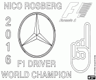 Nico Rosberg, Fahrer des Mercedes-Teams, ist der neue Formel 1 Weltmeister im Jahr 2016