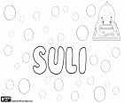 Suli, männlicher Vorname, Diminutiv von Suliman und Sulaiman. Es ist auch ein weiblicher Vorname unbekannter Herkunft