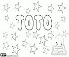 Totò oder Toto ist ein männlicher Vorname des italienischen Volkstradition. Verwendet als Abkürzung für Totonno, Variante die Antonio sowie Kurzform für Totore, Variante entspricht, die Salvatore entspricht. Toto ist auch ein japanischer Name für Mädchen