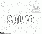 Salvo, Varianten des Salvio und Salve, Name lateinischen Ursprungs für junge, abgeleitet vom lateinischen Namen Salvus oder Salvius. Salvo ist auch ein Familienname folgender Personen