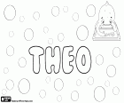 Theo, männlicher Vorname verwendet unter anderem in Englisch, Französisch und Niederländisch. Theo, Kurzform von Namen wie Theodore, Theobald und Théodon unter anderem auch für die weibliche Namen