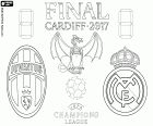 Juventus Turin vs. Real Madrid das Finale der UEFA Champions League 2016-2017, Samstag, 3. Juni 2017, National Stadium of Wales, Cardiff