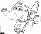 Die Düsenjäger Jerome glaubt dass er das Beste aus allen Super Wings Flugzeuge