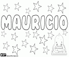 Mauricio, männlicher Vorname auf Spanisch und Portugiesisch, lateinischen Ursprungs, abgeleitet von dem römischen Namen, Mauritius