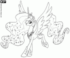 Prinzessin Celestia, Herrscherin von Equestria, eine Hauptfigur aus Mein kleines Pony