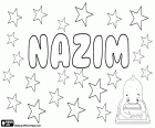 Nazim, Variante des Nazem, Nadhem oder Nadhim, Transkription des arabischen Namen für jungen Dichter d.h.