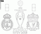Real Madrid Vs Liverpool, das Finale der UEFA Champions League-2017-2018, NSC Olimpijskij Stadion in Kiew, Ukraine, 26. Mai 2018