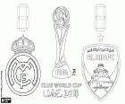 Real Madrid Vs Al-Ain, Finale der FIFA Club World Cup VAE 2018, 22. Dezember 2018, Sheikh Zayed Stadium, Abu Dhabi. Al-Ain ist die erste Mannschaft des Nahen Ostens, die das Finale der FIFA-Klub-Weltmeisterschaft bestritten
