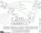 New England Patriots sind die Super-Bowl-2019-Meister. Sie überwand im Finale gegen Los Angeles Rams von 13-3. Die MVP wurde Julian Edelman. New England Patriots und der Quarterback Tom Brady haben ihren sechsten Meistertitel
