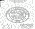 Celtic Glasgow hat es geschafft seinen achter Meistertitel in Folge in der Saison 2018-2019 in die Premiership Schottland. Celtic FC hat insgesamt 50 Meistertitel