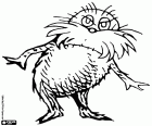 Die Lorax ist der Protagonist einer Fabel über die Umwelt in Gefahr, ein Kinderbuch von Dr. Seuss
