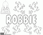 Robbie, diminutive in Englisch für Robert und Roberta, Variante von Bobbie, Robby und Bobby