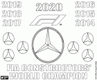 Das Mercedes-Benz Rennteam gewann die siebte Konstrukteurs-Weltmeisterschaft in Folge in der Saison 2020, die von der Coronavirus-Pandemie Covid-19 geprägt war. Mercedes Benz beherrscht die Formel 1 seit 2014 komplett