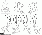 Rodney, männlicher Name im Englischen, der von einem Nachnamen stammt, der seinen Ursprung in einem Ortsnamen hat, Rodney Stoke, ein kleines Dorf im Somerset County, England
