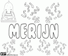 Merijn, Name für Junge und Mädchen auf Niederländisch, Variante von Marijn, Marina und Marinus