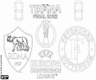 Das erste Finale der UEFA Europa Conference League trifft am Mittwoch, den 25. Mai, 2022, in der Arena Kombëtare in Tirana, Albanien, auf den AS Roma und Feyenoord Rotterdam.