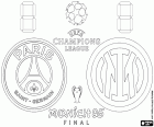 Im Finale der UEFA Champions League der Saison 2024-2025 trifft Paris Saint-Germain auf Inter Mailand in der Allianz Arena in München, Bayern, Deutschland, Samstag, 31. Mai 2025.