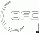 OFC-Logo, Ozeanischer Fußballverband, auf Englisch: Oceania Football Confederation. Der OFC ist der Dachverband der nationalen Fußballverbände Ozeaniens. Sein Hauptsitz befindet sich in Auckland, Neuseeland