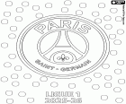 malvorlagen PSG, Meister 2025-2026 ausmalbilder