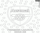 malvorlagen Arsenal, Premier League 2025-2026 ausmalbilder