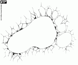 malvorlagen Die riesigen Fußabdruck von Bigfoot ausmalbilder