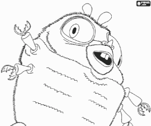 malvorlagen Ein riesiges Insekt, Insektosaurus ausmalbilder