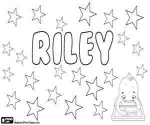 malvorlagen Riley, unisex-name ausmalbilder