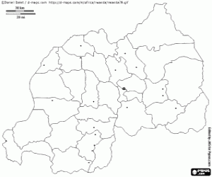 malvorlagen Ruanda-Karte ausmalbilder