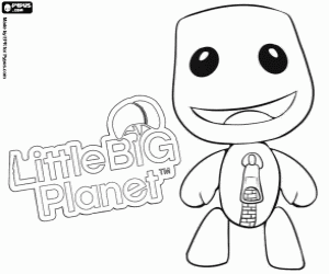 malvorlagen Sackboy, LittleBigPlanet Charakter ausmalbilder