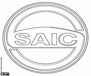 malvorlagen SAIC Motor-emblem ausmalbilder