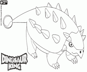 malvorlagen Saika, Dinosaurier von Dinosaur King ausmalbilder